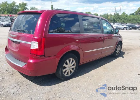 2013 Chrysler Town & Country Touring from USA, damaged, VIN 2C4RC1BG6DR669593